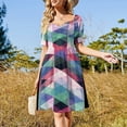 thumbnail image 2 of Graffiti Sleeveless Dress dress women summer women's dresses luxury, 2 of 6