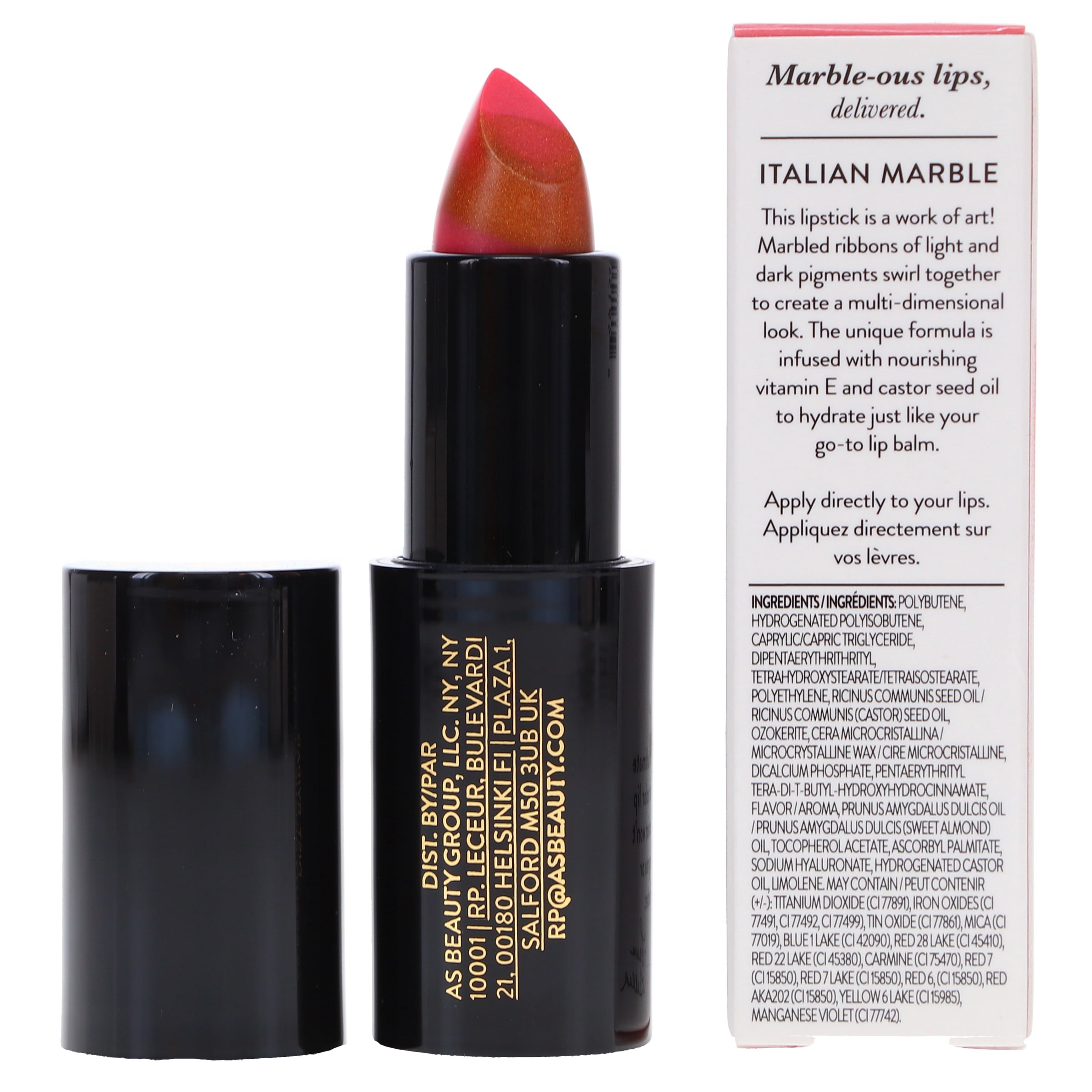 Laura Geller Italian Marble Lipstick Strawberry Toffee 0.12 oz