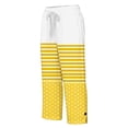 thumbnail image 4 of Zysthvn Straight Leg Women Capris Polka Dot Striped Summer Cropped Women Pants Casual Loose Button Drawstring with Pockets, 4 of 5