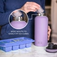 thumbnail image 6 of BOZ Stainless Steel Water Bottle XL (1 L / 32oz) Wide Mouth, Vacuum Double Wall Insulated (Lavender), 6 of 6