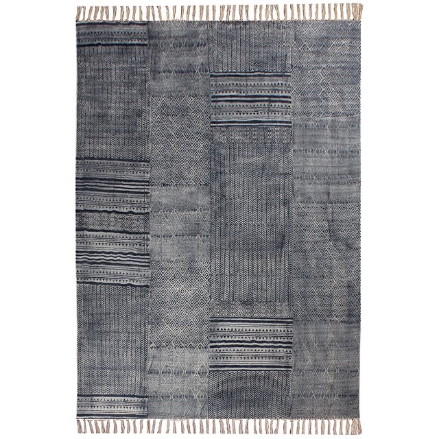 Casavani Blue Hallway Rug Rectangle Area Rugs Yoga Mat Living Room Carpet 9x12 feet