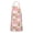 Pioneer Flower Floral-2, variant on Pioneer Flower Floral Print Pattern Apron for Women and Men, Cotton Linen Waterproof with Pockets, Adjustable, 33x27 Inch for Kitchen, Gardening, BBQ, Salon