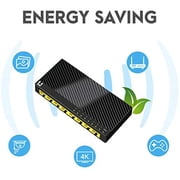 Netis ST3108GC 8 Port 10/100/1000Mbps Gigabit Desktop Switch | Fanless Quiet Design