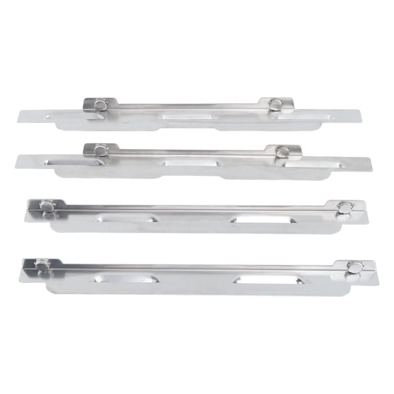 4 Pcs Wind Screen Stainless Steel Wind Screen Heat Shield Flat Top Griddle Windshield