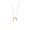 Gold, variant on Mystigrey Mina 18K Gold Plated Necklace for Women