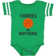 thumbnail image 3 of Inktastic Basketball Threes or Nothing Boys or Girls Baby Bodysuit, 3 of 5