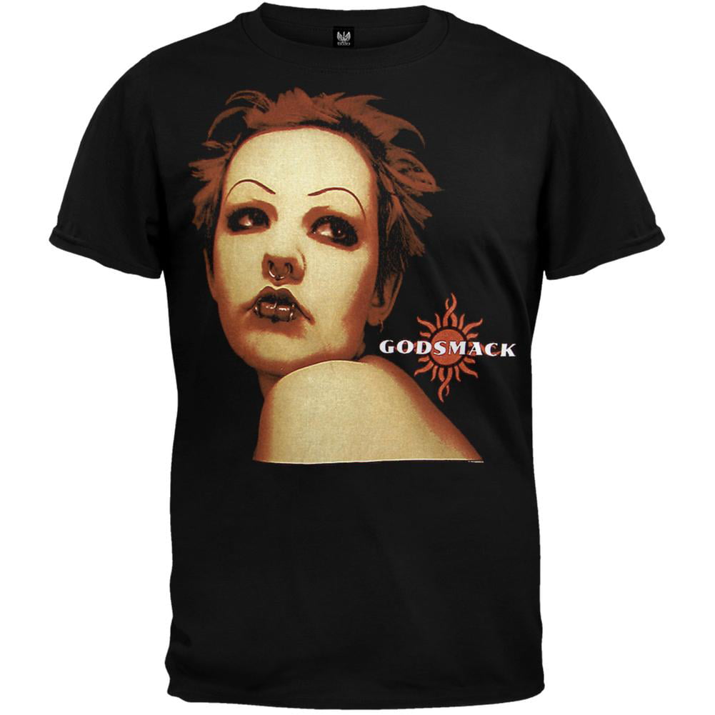 GODSMACK Metal Rock Logo Band T-Shirt S 5XL Funny Black Vintage Gift Men Women