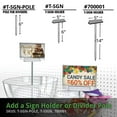thumbnail image 7 of 12" Diameter Single Bowl Floor Display, 7 of 7