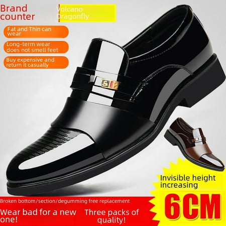 

Cangnan Lushang Pilot Shoes Volcano Green Flying New Business Casual Shoes 9605 Heights Shoes Dad Shoes