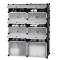 thumbnail image 1 of Topcobe 12-Cube 6 Tier DIY Shoe Rack Modular Organizer Cabinet, Home Closet Cabinet, 1 of 6