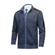 thumbnail image 1 of Ceisia Men's Thickened Hooded Sweater Jacket Zip Up Pockets Gift Long Sleeve Casual Outerwear, 1 of 5