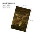 thumbnail image 4 of Lantern Press 1000 Piece Jigsaw Puzzle, Witch's Broom, Halloween Oil Painting, 4 of 5