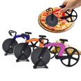 thumbnail image 3 of Bicycle Pizza Cutter Professional: Stainless Steel Bike Pizza Wheel Pizza Slicer, 3 of 6