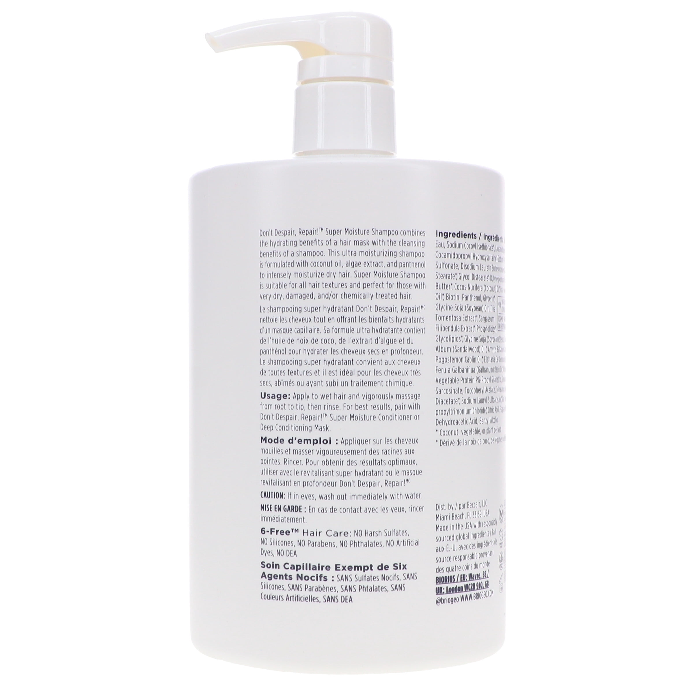 Briogeo Don’t Despair, Repair! Super Moisture Shampoo 33.8 oz