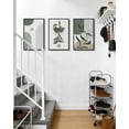 thumbnail image 3 of SHENIFY Large 24x36in3pcs Black Framed Botanical Boho Wall Art Modern Bohemian Plants Wall Decor Green Geometry Lines Prints Artwork for Bedroom Dining Room, 3 of 8