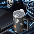 thumbnail image 4 of 1pc Halloween 40oz Tumbler with Straw & Handle - Insulated Stainless Steel Cup | Holiday Gift for Man Women (Christmas, Valentine's, Birthday), 4 of 5