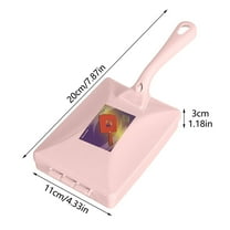 Moocorvic Quiet Carpet Sweeper, Floor Sweeper with Roller Brush Strong,Suitable for Carpet Cleaning Power,Bristle Sweeper, Great for House,Office,Kitchen,Carpet,