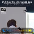 thumbnail image 6 of Restored WYZE Security Camera Outdoor, Cam OG 1080p HD Camera for Home Security Indoor Camera, Color Night Vision, Spotlight, 2-Way Audio, Cloud & Local Storage, Black, 6 of 10