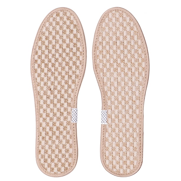 FELTECHELECTR Plantillas deportivas transpirables desodorantes de carbón de bambú y lino para mujer (talla 40)