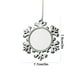 thumbnail image 3 of Copos de Nieve de Metal Fiudx Decoración Navideña para Árbol de Navidad, 3 of 6