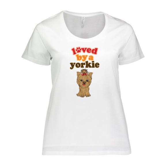 Inktastic Yorkshire Terrier Dog Yorkie Women's Plus Size T-Shirt