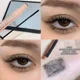 thumbnail image 1 of Máscara de pestañas mate de fibra de seda, maquillaje, cepillo ultrafino, alarga las pestañas, resistente al agua, de secado rápido, marrón, negro, rizador, cosmético, 1 of 5