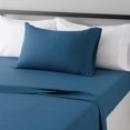 thumbnail image 1 of Lightweight Super Soft Easy Care Microfiber Bed Sheet Set with es Deep Pockets Queen Blush Pink, 1 of 7