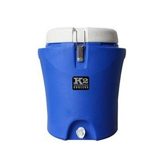 K2 Summit 5 Gallon Water Jug, Blue and White