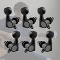 thumbnail image 4 of Clavijas de afinación de guitarra eléctrica completamente cerradas, accesorios de instrumentos musicales, piezas de repuesto de afinador de botón de cuerda de guitarra, 6 uds., 4 of 5