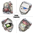 thumbnail image 5 of JIALIOU Mini Backpack Purse for Women Quilted Casual Daypack Small Travel Shoulder Bag, Christmas Tree Truck Snowman, 5 of 7