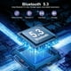 thumbnail image 2 of Adaptadores de audio bluetooth, transceptores Bluetooth 5.3,receptores Bluetooth de audio conectados en dos en uno, plug-and-play, dispositivos de audio Bluetooth compatibles con el sistema de sonido, 2 of 8
