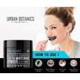 UrbanBotanics® Activated Charcoal Teeth Whitening Powder Enamel Safe