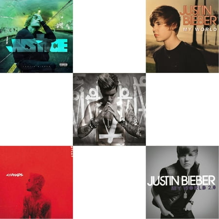 Justice (2LP) & Changes (2LP/Red Vinyl) & Purpose & My World & My World 2.0