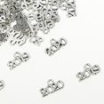 thumbnail image 3 of 100 piezas de aleación de plata 2019 2020 colgante de joyería que hace hallazgos para bricolaje año nuevo accesorios para el cabello de navid Zulema Colgante de joyería de moda, 3 of 7