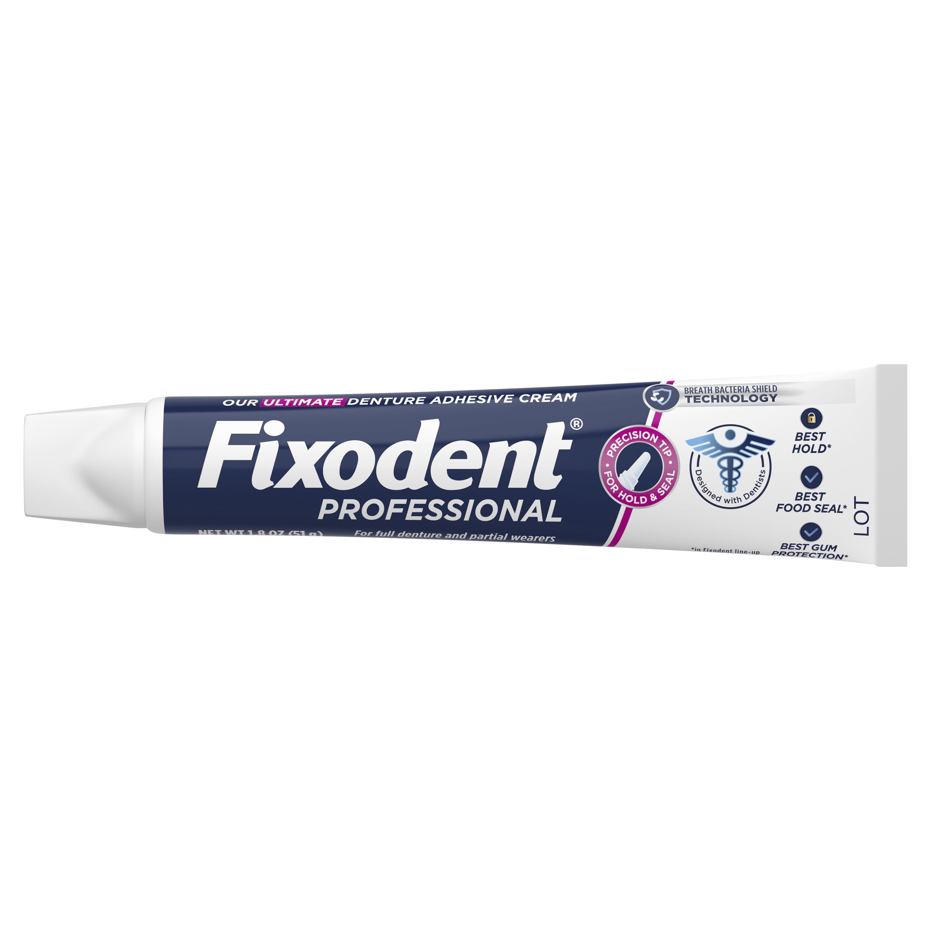 Fixodent Denture Adhesive Professional Travel Pack Size 10g x 1 Teeth Oral  Care