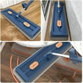 thumbnail image 2 of Saker Sakerplus Large Flat Mop - 360° Rotatable Head & Adjustable Stainless Steel Handle for Hardwood, Tile, Windows - Heavy Duty Floor Cleaning Tool, 2 of 9