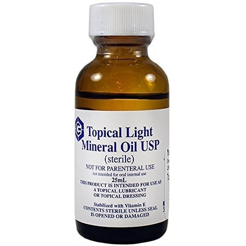 Geritrex Topical Light Mineral Oil, 25 mL
