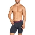 thumbnail image 2 of Champion Men’s Boxer Briefs – 5 Pack Wear360 Underwear, Moisture-Wicking, Longer Leg Length, Sizes S–2XL, 2 of 5