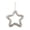Gray, variant on 4th of July Five Pointed Star Pendant, Patriotic Solid Color Hanging Ornament, Pentagram Decor for Store Opening Party Ceiling Layout