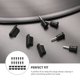 thumbnail image 5 of 12 pares de tapones antipolvo para auriculares y conectores tipo C para teléfonos Android, 5 of 7