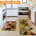 thumbnail image 7 of Farmhouse Kitchen Rugs and Mats Set of 2, Farm Rooster Kitchen Rug Non-Slip Washable Floor Mat for Kitchen Home Decor - 17x30+17x47 Inch, 7 of 7