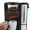 thumbnail image 3 of Hamilton Beach Brew Station 12 Cup Programmable Coffee Maker, Removable Reservoir, Stainless Steel, 47950, 3 of 9