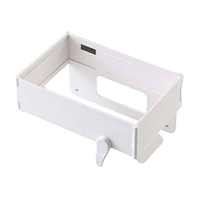 Foldable Wall Mounted Holder Space Saving Hanging Garbage Rack For Kitchen Cabinet And Bathroom Door