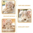 thumbnail image 4 of WORGEOUS Juguete de peluche de peluche de conejito Muñeca de conejo de peluche divertido para niñas para niños, 4 of 7