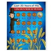 Last 20 Years of the Lincoln Wheat Penny Beginner Coin Set