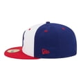 thumbnail image 5 of Men's New Era  Red/White/Blue Somerset Patriots Minor League Theme Nights 59FIFTY Fitted Hat, 5 of 6