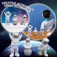 thumbnail image 2 of YXVWKN Creative Astronaut Small Decoration Desktop Astronaut Figurine Astronaut Figure Desktop Ornaments Resin Outer Space Birthday Cupcake For Kids Party Gift "A", 2 of 6