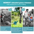 thumbnail image 2 of 24V 800W Electric Grass Trimmer Cordless With Brushless Electric Machine, Battery Weed Eater, Electric Weed Wacker, Lawn Mower Cordless Pruning Cutter Weed Wacker Garden Trimming Tool, 2 of 6