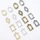 thumbnail image 5 of Marco de fotos de aleación retro para decoración de uñas, diseño de uñas hueco, antiguo, de encaje, ovalado, con diamantes, rectangular, tridimensional, 5 of 5