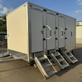 thumbnail image 2 of Goeasy Vehicle 3 Stand White Toilet Trailer (with accessible toilet), 2 of 6